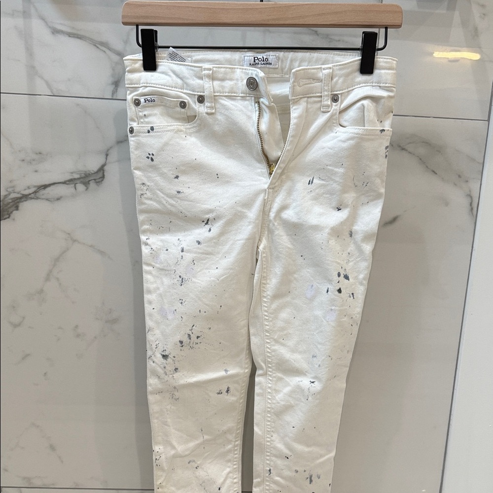 Polo by Ralph Lauren Kids White Jeans